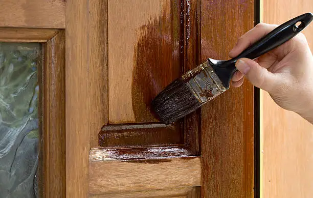 How To Make A Metal Door Look Like Wood