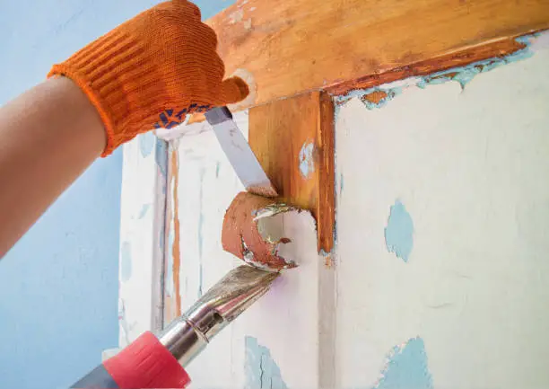 How To Remove Paint From Wood Door Without Sanding